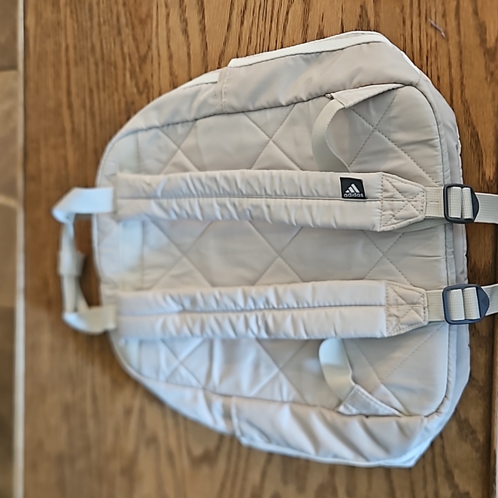 Adidas Essentials 2 Backpack In Beige & White - image 6